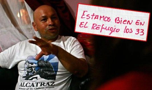 El minero que escribió «estamos bien los 33»: en un psiquiátrico