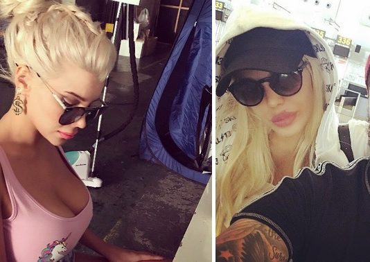 La foto súper hot de Charlotte luciendo su escote extra large