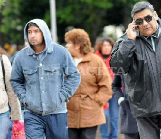 Sigue la lluvia y desciende la temperatura en la ciudad