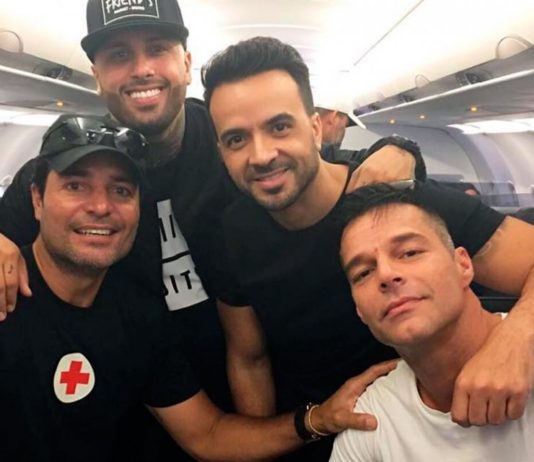 Ricky Martin, Chayanne, Fonsi y Nicky Jam, juntos por Puerto Rico: mirá el video del viaje