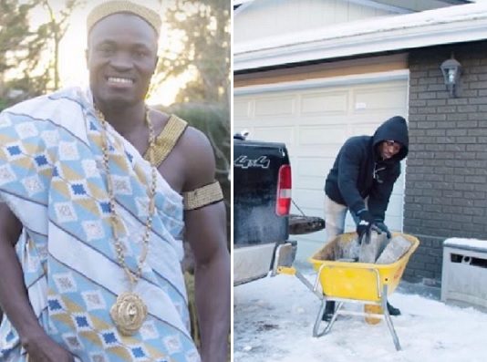 De jardinero en Canadá a rey en África: la historia de Eric Manu