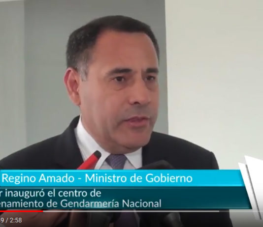 Bullrich, Manzur y Amado Inauguraron el centro de reentrenamiento de Gendarmería Nacional Regino Amado