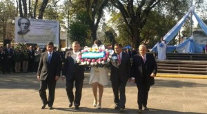 El Gobierno homenajeó a Juan Bautista Alberdi