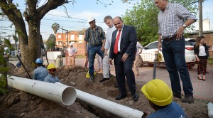 La SAT renueva la red cloacal del barrio Centenario