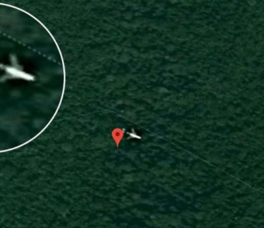 Google Maps encontró ¿Un avión desaparecido? El extraño hallazgo de un usuario