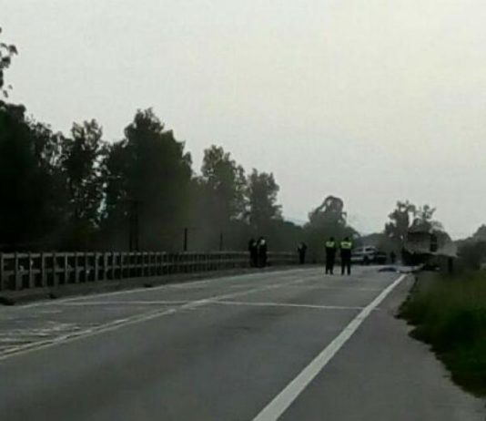 Lo interceptaron “In fraganti” robándose un lavarropas