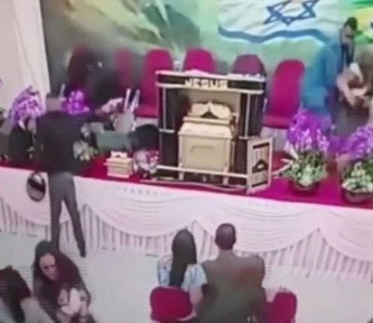 Un pastor fue baleado en Sao Pablo mientras realizaba una misa