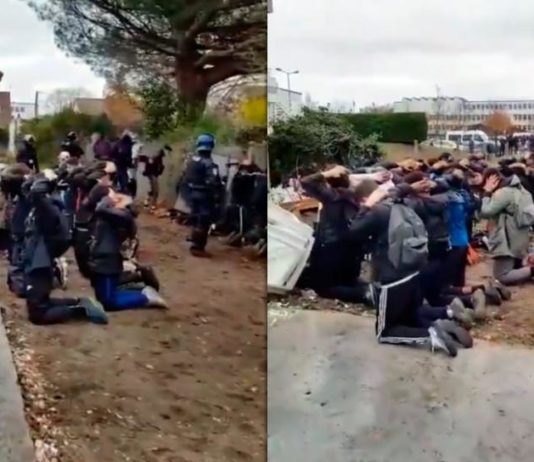 Más de 700 estudiantes fueron detenidos en París