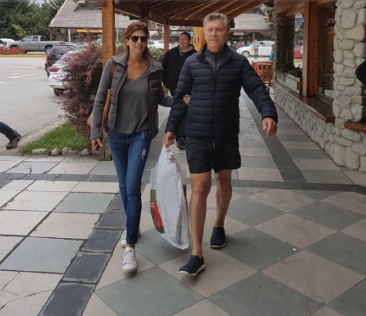 El presidente Macri empezó sus vacaciones en Villa La Angostura