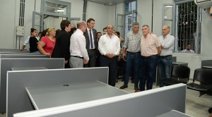Manzur supervisó obras en la Secretaría de Educación