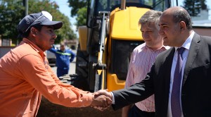 Optimizan una nueva red de cañería cloacal en el barrio Santa Rita