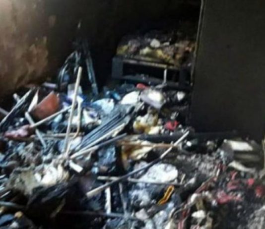 Intentaron robar una casa y la prendieron fuego con la familia adentro