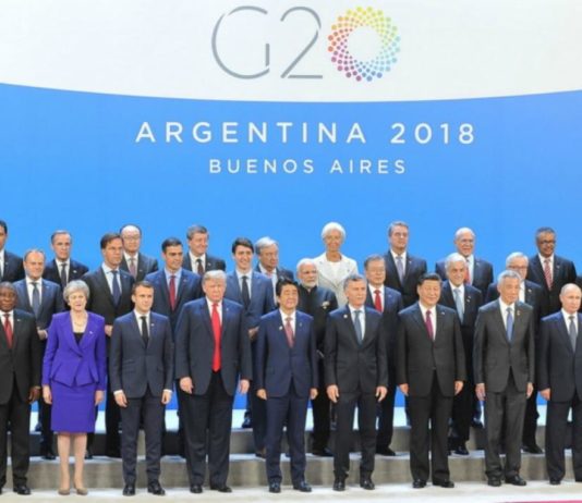 La clásica fotografía de los presidentes en el G20, por primera vez en Argentina