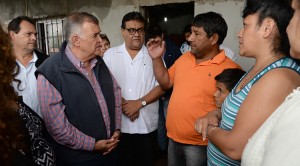 El Gobierno asiste a familias de Las Cejas afectadas por la lluvia