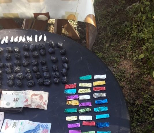 Detuvieron a dos sujetos que circulaban con drogas