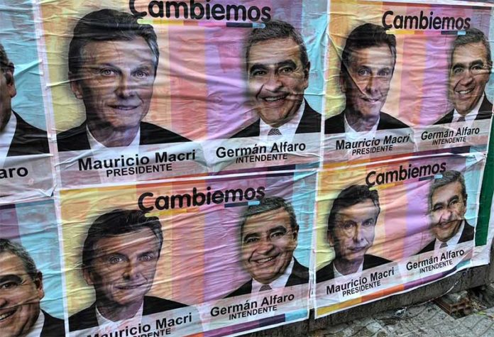 Alfaro y Macri - Afiches en tucuman