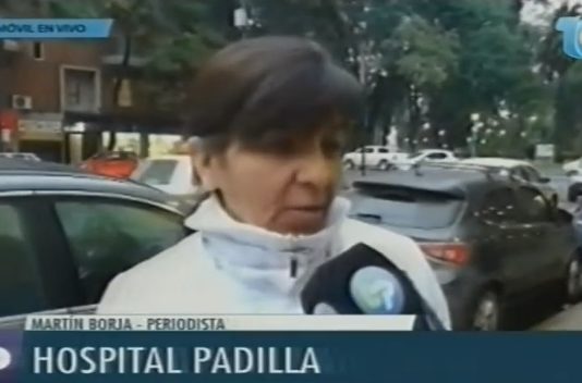 La mujer golpeada brutalmente por su marido tuvo una leve mejoría