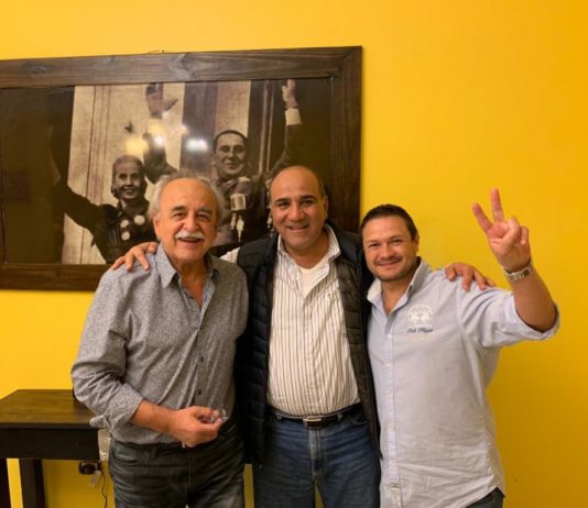 Rafael Follonier | Dirigente histórico vino a brindar apoyo a Manzur y Romano Luis Romano