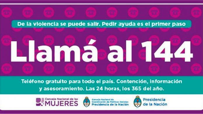 Resultado de imagen para linea 144 violencia