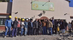 Jaldo supervisó la remodelación del Instituto San Joaquín