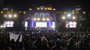Manzur destacó la concurrencia a los actos del 9 de julio