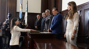 Manzur participó de la asunción de la nueva vocal de la Corte