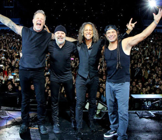 Metallica regresa al país en abril de 2020