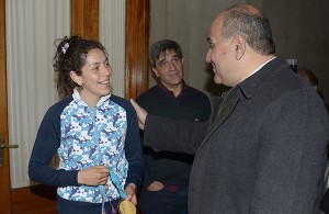 Reconocen el logro obtenido por Cynthia Pinto en los Panamericanos