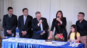 Sandra Figueroa reasumió como intendenta de Alberdi