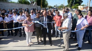 Aguilares sumó obras de urbanización en su avenida principal
