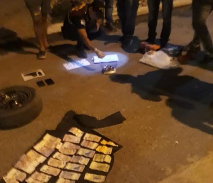 Alberdi: Detuvieron a dos sujetos que circulaban armados, con droga y dinero en efectivo
