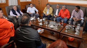 Jaldo bregó por el entendimiento con los gremios estatales