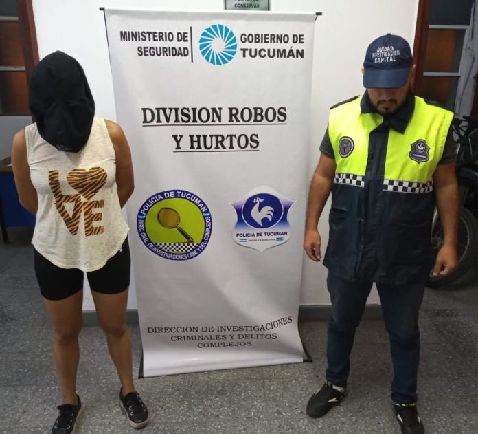 Detienen a otra mujer involucrada con los asaltantes que cometían robos en Salta y en Tucumán_5e38601742285.jpeg