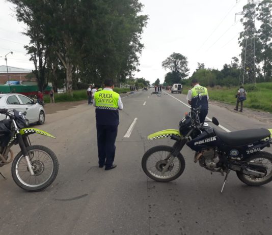 Un joven perdió la vida en un choque entre dos motocicletas