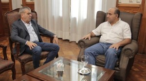 Manzur y Cano se reunieron por la pandemia