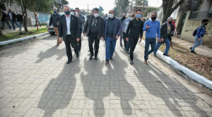 Acheral avanza en obras de urbanización