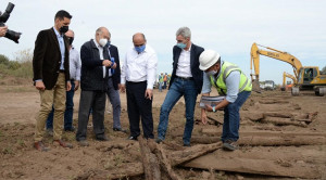 Avanzan las obras de recuperación del Ramal C8 del Belgrano Cargas