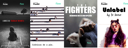 FLOW y POSIBL. se unen para brindar los mejores contenidos en sus plataformas