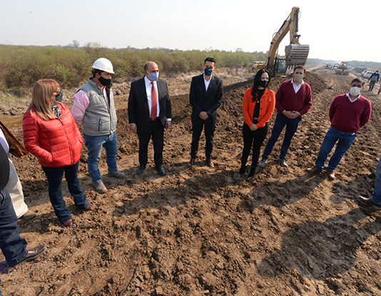 La Provincia invierte $35 millones en obras hídricas en Lamadrid