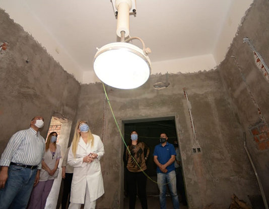 El hospital de Alberdi se remodela para ampliar la capacidad de respuesta