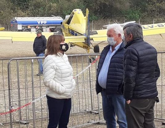 El Gobierno sofocó dos nuevos focos de incendio en San Javier