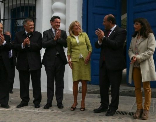 En 2016 la primera dama de Estados Unidos visitó Tucumán