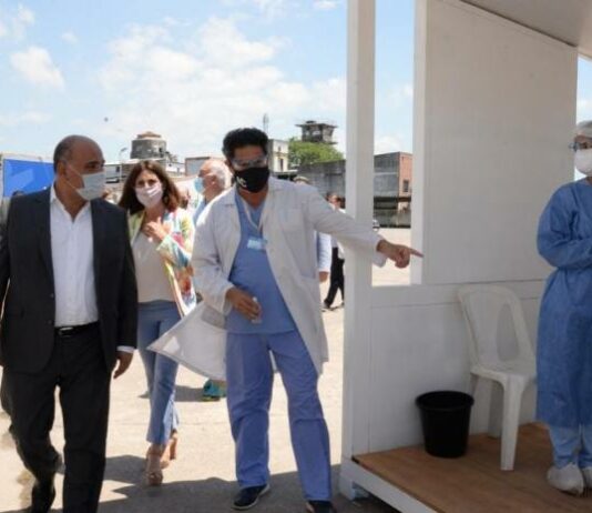 Habilitan un nuevo centro de testeo rápido en el 107