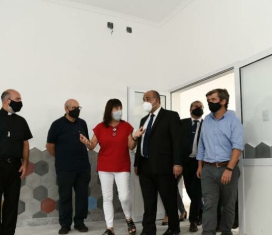 El Colegio San Agustín suma infraestructura edilicia con apoyo provincial