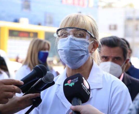 «El barbijo se usa de manera individual y al aire libre»