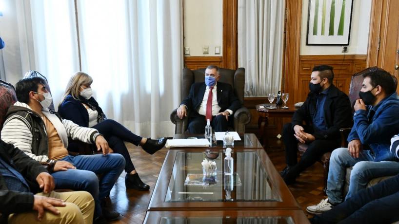 Jaldo atendió los pedidos de representantes del citrus