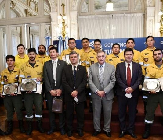 La Provincia entregó reconocimientos a brigadistas forestales