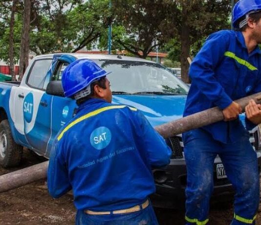 La SAT continúa con la renovación de redes de agua y cloacas