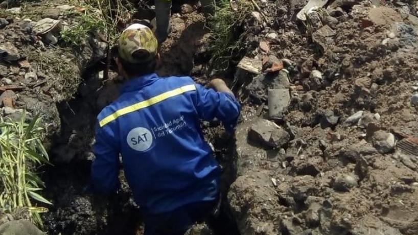 Obras de agua y cloacas: dónde trabaja este lunes la SAT