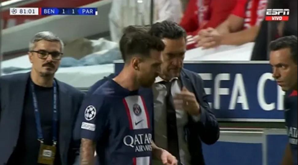 Alarma para Scaloni: Messi no pudo terminar el partido con